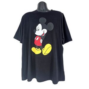 Disney NWT Mickey Mouse XXXL Graphic T Shirt Unisex Black